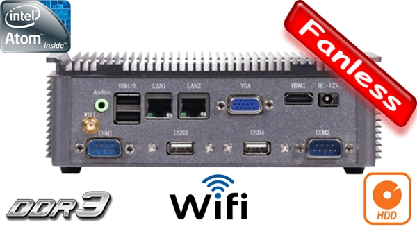 MiniPC Industrial Fanless MBOX K802 v.3