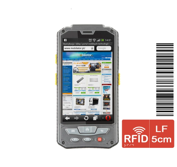 Przemysłowy Kolektor Danych MobiPad H9 v.8