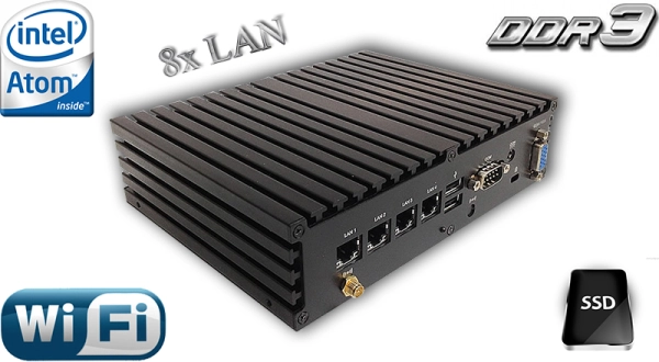 10x Industrial MiniPC mBOX - JW373L8 v.1