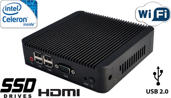 10x Industrial Fanless MiniPC mBOX Nuc Q100N-01 v.3