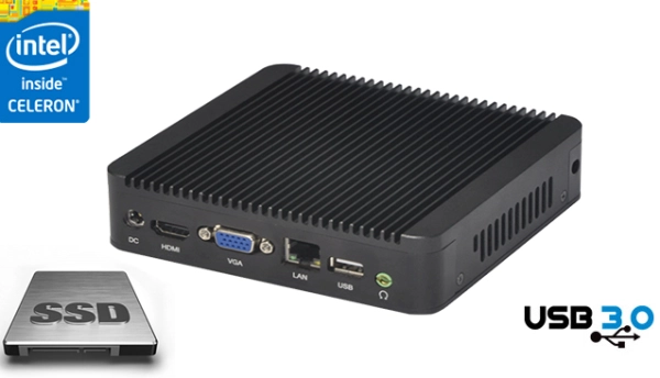 10x Industrial Fanless MiniPC mBOX Nuc Q180-02 v.1
