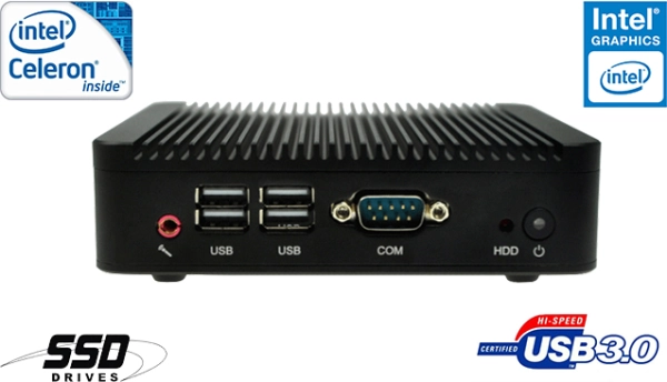 Industrial Fanless MiniPC mBOX Nuc Q180S-01 v.1
