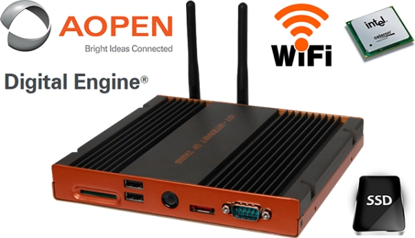 MiniPC Przemysłowy AOpen DE3250S WiFi