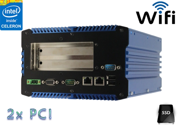 Komputer Przemysłowy Fanless MiniPC IBOX- 1037UE (2PCI) v.2