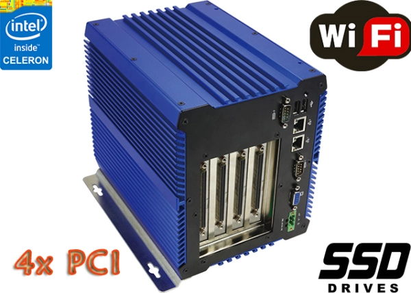 Fanless Industrial Computer MiniPC IBOX- 1037UE (4PCI) v.3