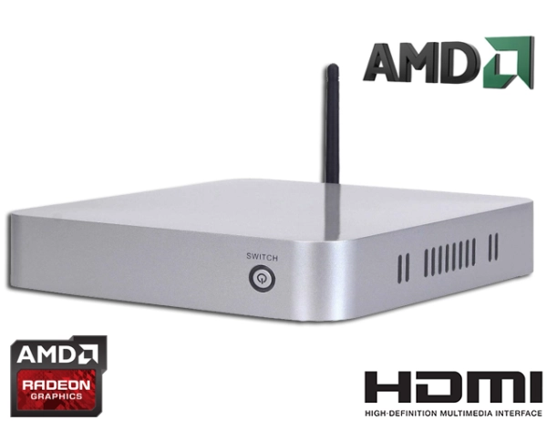 Industrial Computer Fanless MiniPC nBOX-L19 BAREBONE