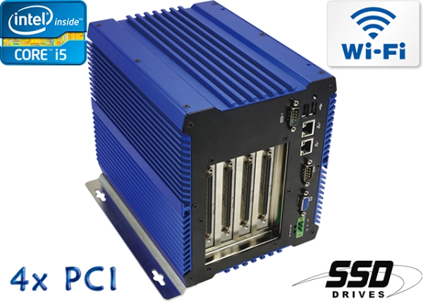 Fanless Industrial Computer MiniPC IBOX- 3317UE (4PCI) v.1