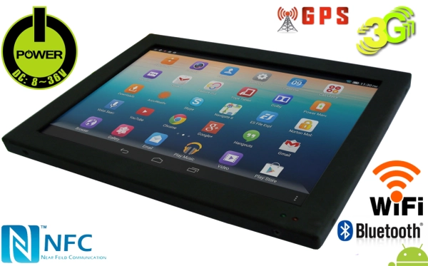 Industial ANDROID Touch Operator Panel PC AV-Panel 13.3 inch IP54 v.8