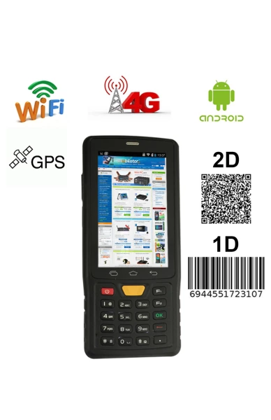 Przemysłowy kolektor danych Senter ST908W-2D(MOTO) + High precise GPS