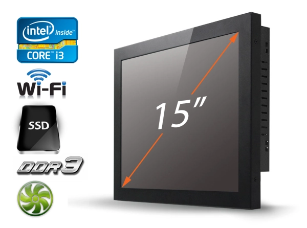 Przemysłowy PanelPC MobiBOX 15 - i3 v.2