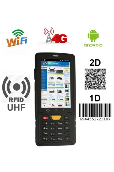 Przemysłowy kolektor danych Senter ST908W-2D Newland + RFID UHF