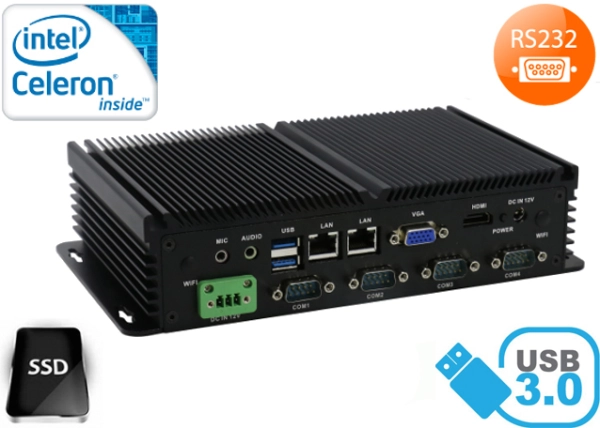 MiniPC z pasywnym chłodzeniem do przemysłu