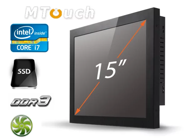 Przemysłowy PanelPC MobiBOX 15 - i7 v.2.1