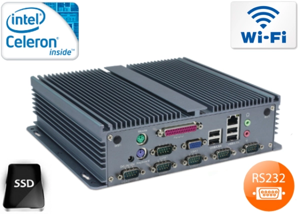 Industrial Computer Fanless MiniPC IBOX-206(1037UL1) v.2
