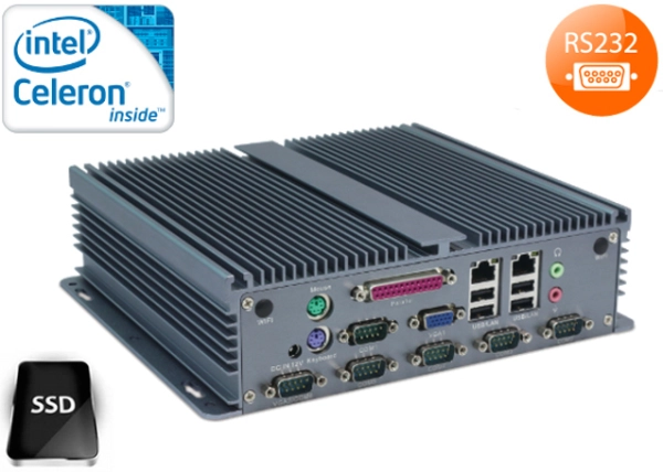 Przemysłowy Komputer Fanless MiniPC IBOX-206(1037UL2) v.1
