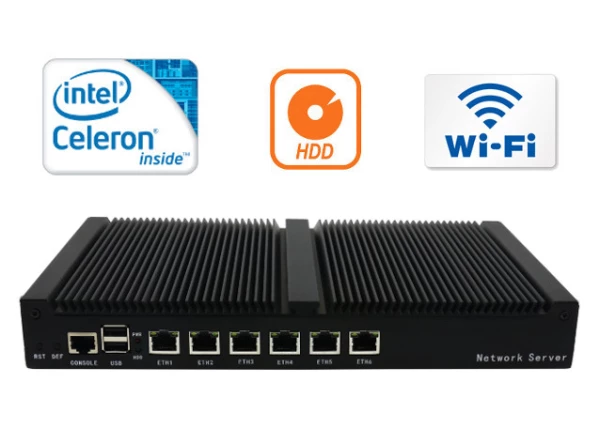 Przemysłowy Komputer Fanless MiniPC IBOX-NS-FL6L v.3