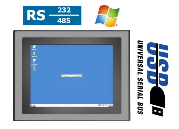 Industrial operator panel HMI ATT800