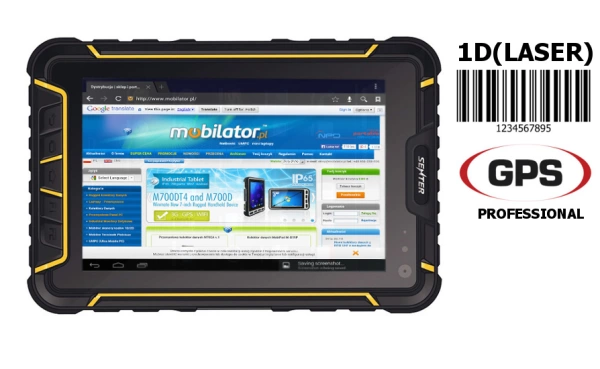 Tablet Przemysłowy Senter ST907W-GW v.9