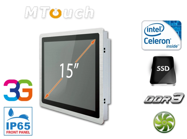 Operatorski Panel Przemysłowy MobiBOX IP65 1037U 15 3G v.3