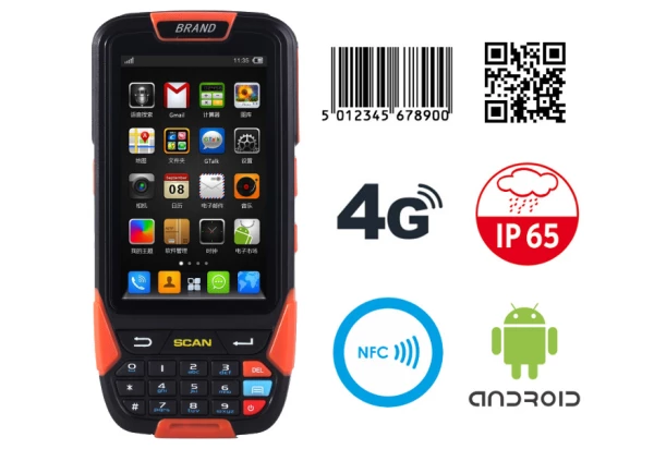 Rugged data collector MobiPad A80NS 2D Honeywell 3680 + NFC
