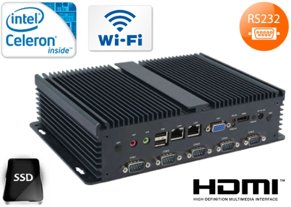 Industrial Computer Fanless MiniPC IBOX-102 v.5