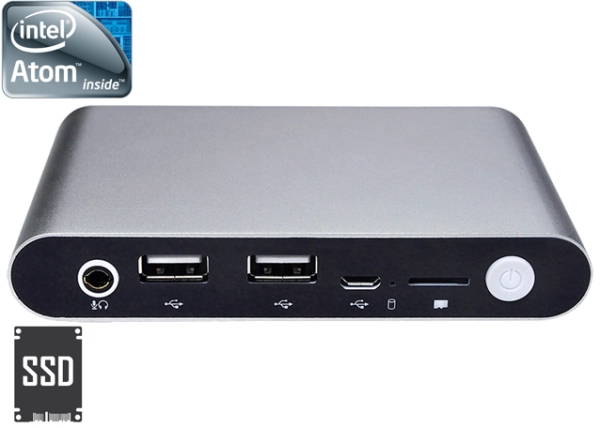 Komputer Przemysłowy Fanless MiniPC mBOX-Q110 Z3735F v.1