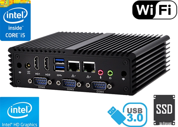 Odporny kompaktowy komputer przemysłowy