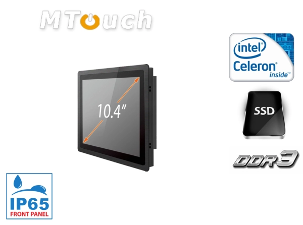 Wodoodporny wzmocniony przemysłowy operatorski Panel PC