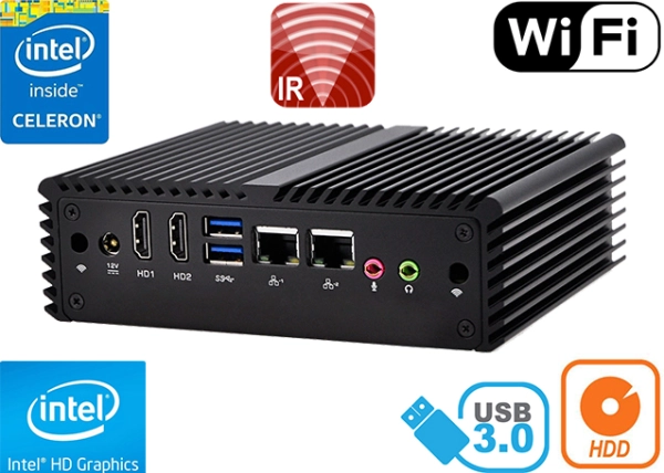 Komputer Przemysłowy Fanless MiniPC mBOX Nuc Q150S v.4