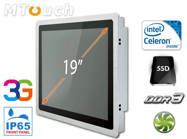 Operator Panel Industria with capacitive screen MobiBOX IP65 1037U 19 3G v.3.1