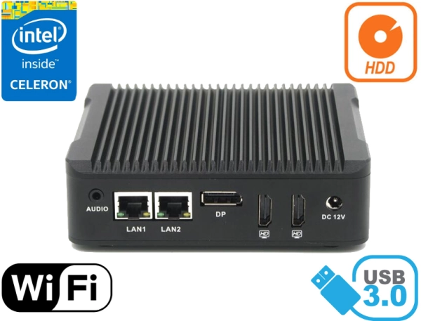 3 YEARS WARRANTY Industrial Computer Fanless MiniPC HyBOX 07PMF-N3160-1C v.5