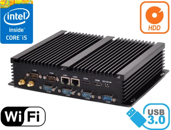 3 YEARS WARRANTY Industrial Computer Fanless MiniPC HyBOX B4PMF-i5 4200u v.3