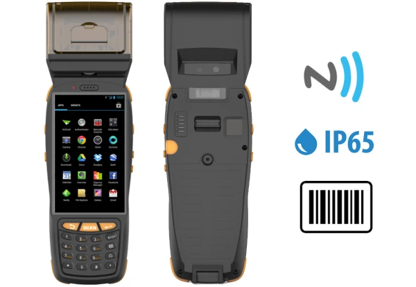 Dustproof Industrial Data Collector MobiPad Z354CK NFC RFID 1D Laser