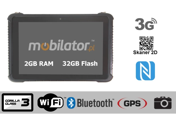 Rugged waterproof industrial tablet Emdoor I16H NFC 2D