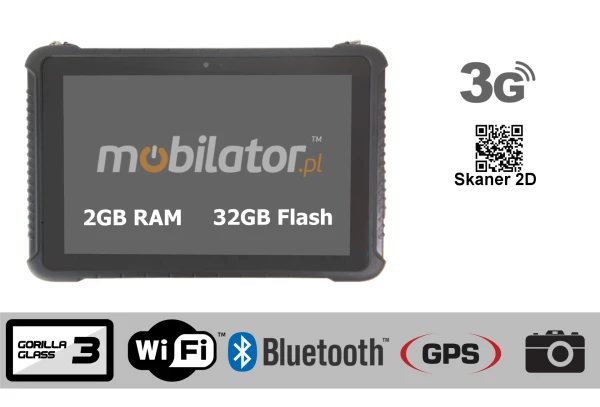 Rugged waterproof industrial tablet Emdoor I16H 2D