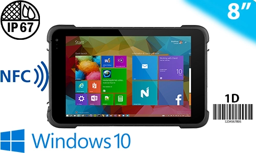 Odporny tablet dla geodezji