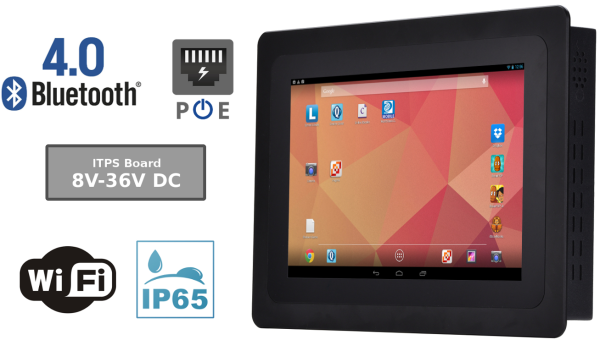 Wzmocniony Wodoodporny Panelowy Komputer Przemysłowy CCETouch CCETPC10AN v.4