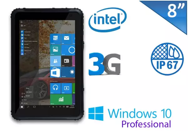 Odporny na UPADKI tablet przemysłowy Emdoor I88H Standard + Win 10 Pro Licencja