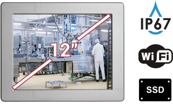 Wytrzymały komputer panelowy z ochroną IP65