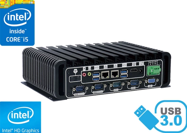 Wytrzymały komputer do automatyki przemysłowej