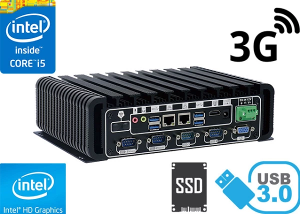 MiniPC z pasywnym chłodzeniem do przemysłu