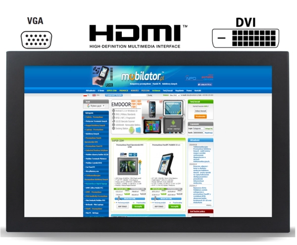 Touch monitor PC MobiBox M22