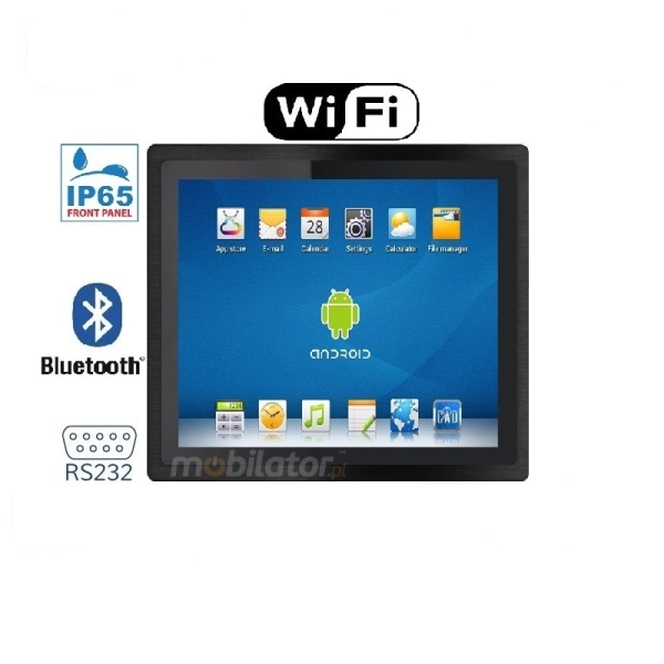 Reinforced Capacitive Industrial Panel PC - Android MobiBOX IP65 A101 v.1