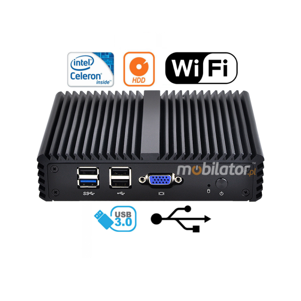 MiniPC przemysłowy do pracy 24 godziny