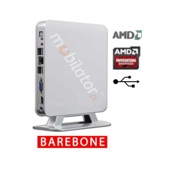 Small Computer NUC MiniPC mBOX Q135 v. Barbone