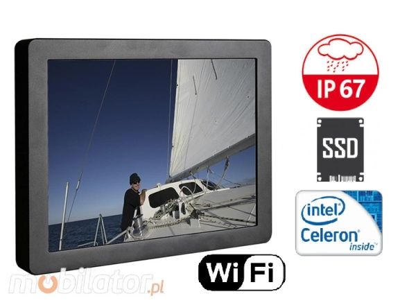 Przemysłowy komputer odporny na pył i wodę