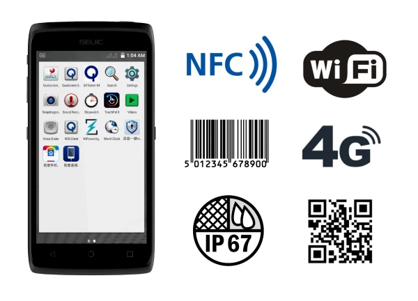 Przemysłowy Mobilny terminal  danych MobiPad Cruiser 2D Android 7.1 v.4.1 - 2 lata gwarancji