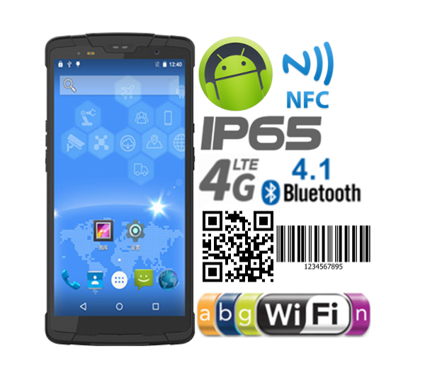  Reinforced waterproof industrial mobile terminal - Speedata SD55 data collector NFC 2D