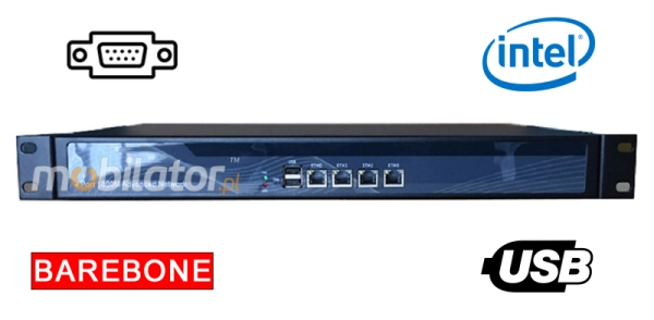 Computer Industry Fanless MiniPC  MiniPC yBOX - 1U J1900 Barebone