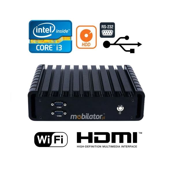 Energooszczędny komputer odporny na ciężkie warunki